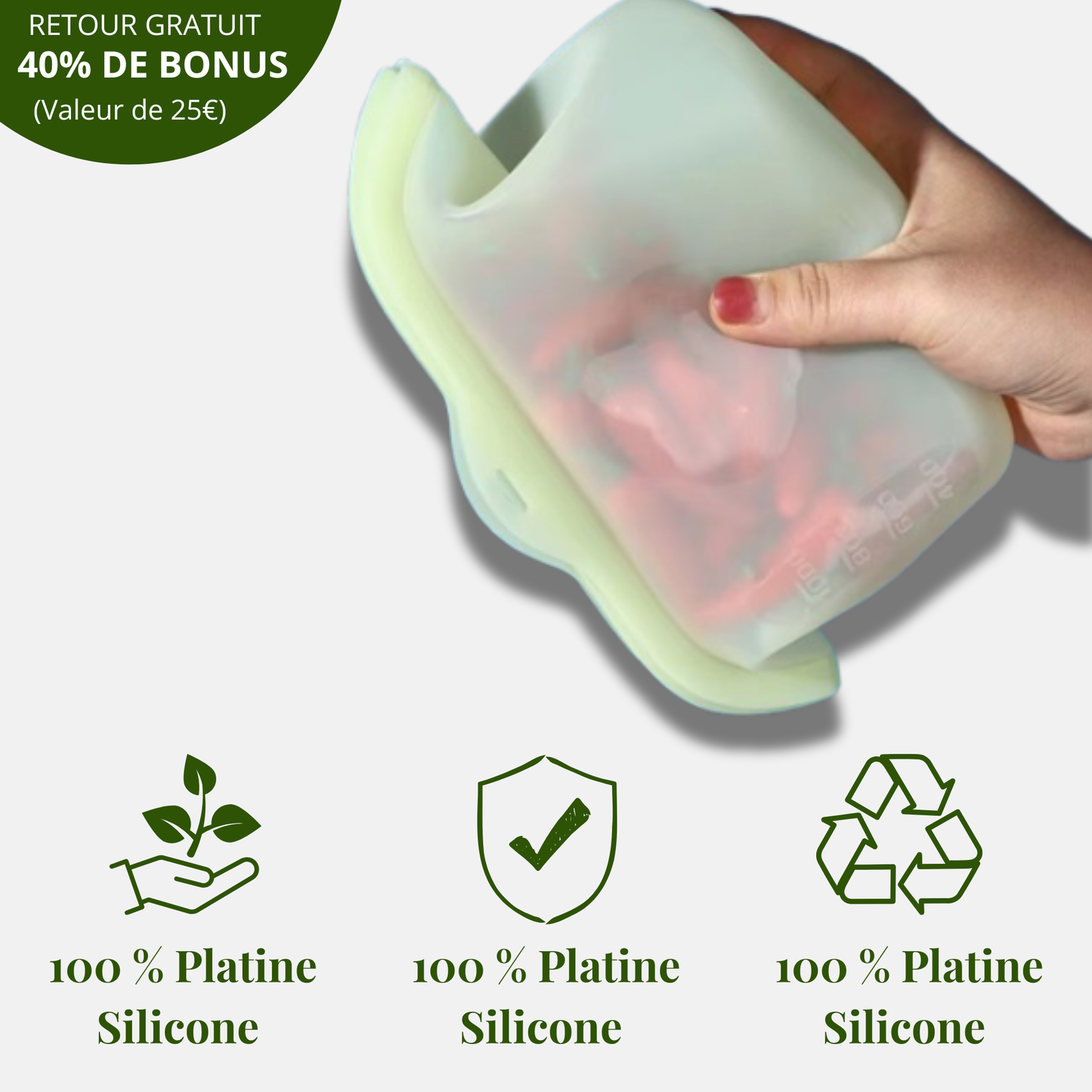 Sac silicone BYA