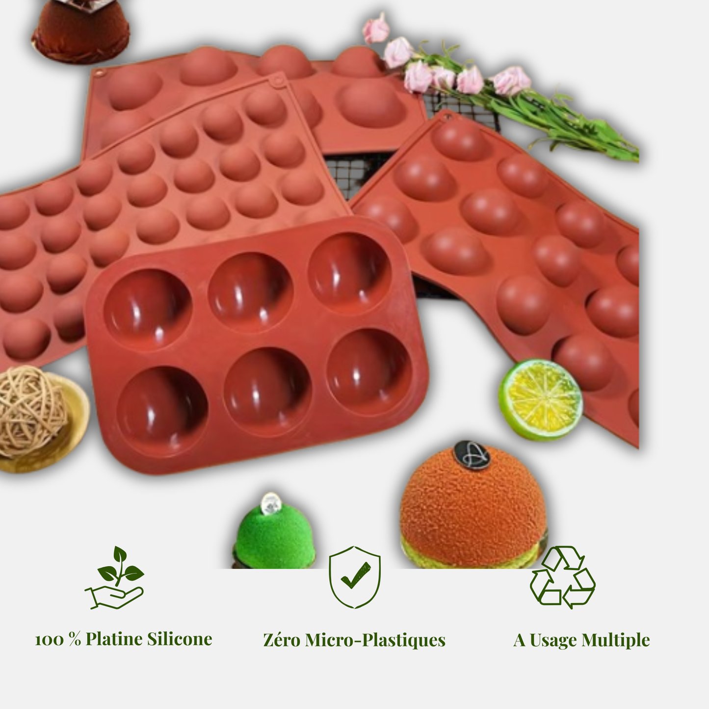 Moule à Chocolat en Silicone