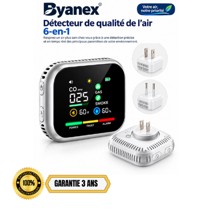 Détecteur Byanex 6-en-1