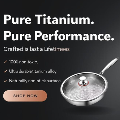Pure Origin Titanium Frying Pan 2